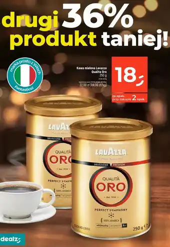 Dealz Kawa - puszka Lavazza Qualita Oro oferta