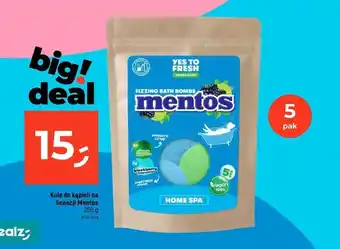 Kula do kąpieli blackberry Mentos