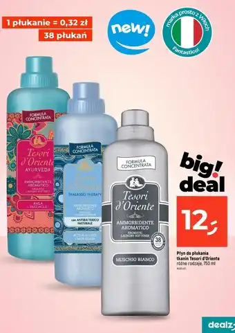 Dealz Płyn do płukania muschio bianco Tesori D'oriente oferta