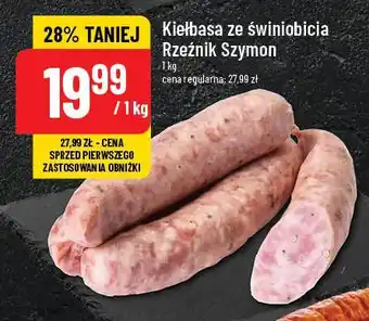 Polomarket Kiełbasa ze świnobicia Rzeźnik Szymon oferta