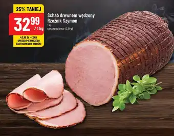 Polomarket Schab drewnem wędzony Rzeźnik Szymon oferta