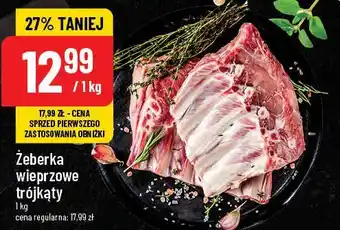 Polomarket Żeberka wieprzowe trójkąty oferta