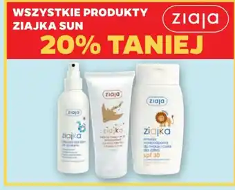 Netto Mleczko dla dzieci po opalaniu spray Ziaja Ziajka oferta