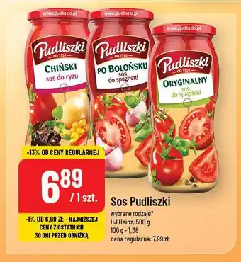 Polomarket Sos Pudliszki oferta