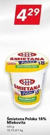 Lewiatan Śmietana Polska 18% Mlekovita oferta