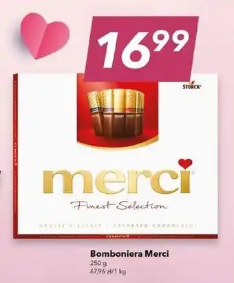 Bombonierka Merci