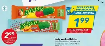 Lewiatan Lody wodne Kaktus oferta