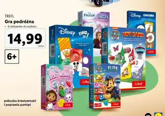 Lidl Gra disney lucky memos Trefl oferta