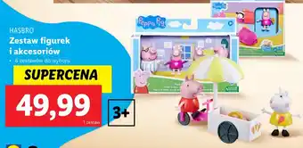 Lidl Figurki z akcesoriami świnka peppa Hasbro oferta