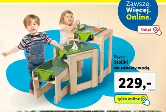 Lidl Stoliki do zabawy wodą Playtive oferta