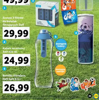 Lidl Butelka soft 500 ml Dafi oferta