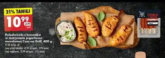 Biedronka Polędwiczki z kurczaka w marynacie jogurt-morela Czas Na Grill oferta
