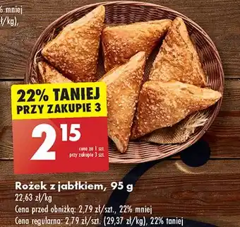 Biedronka Rożek z jabłkiem oferta