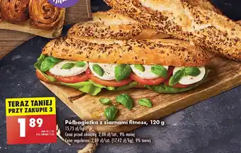 Biedronka Półbagietka z ziarnami oferta
