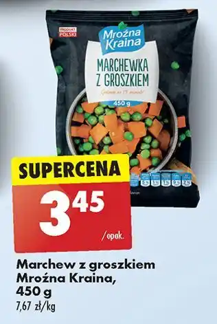 Biedronka Marchewka z groszkiem Mroźna Kraina oferta