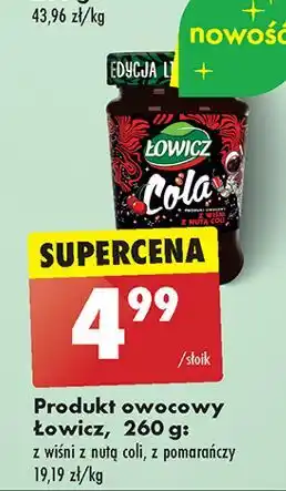 Biedronka Dżem pomarańczowy Łowicz oferta