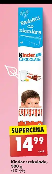 Biedronka Czekoladki Kinder Chocolate oferta