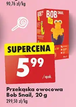 Biedronka Żelki jabłkowo-gruszkowe Bob Snail oferta