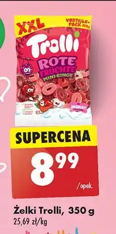 Biedronka Żelki ringi Trolli oferta