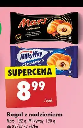 Biedronka Rogal z nadzieniem Milky Way oferta