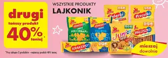 Biedronka Precelki Lajkonik Chrupkie oferta