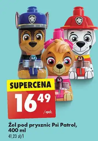 Biedronka Żel pod prysznic psi patrol oferta