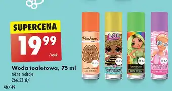 Biedronka Woda toaletowa barbie oferta