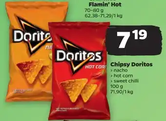 Netto Doritos Hot Corn 100g oferta