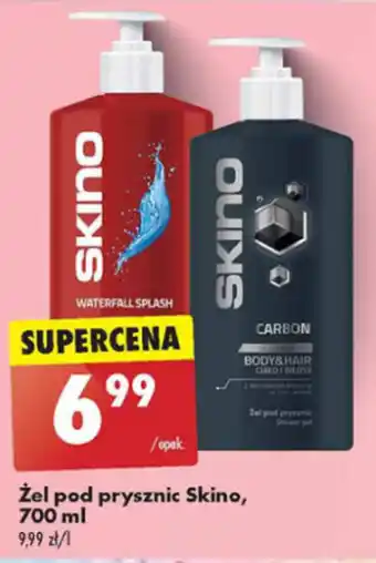 Biedronka Żel pod prysznic Skino 700ml oferta