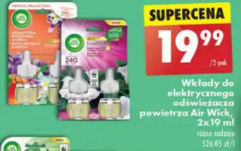 Biedronka Wkłady do elektrycznego odświeżacza powietrza Air Wick 2x19ml oferta