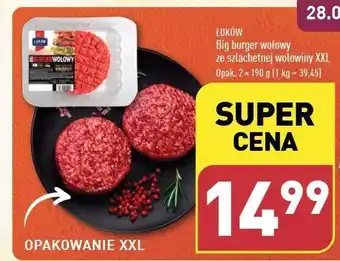 ALDI Burger wołowy Łmeat Łuków oferta