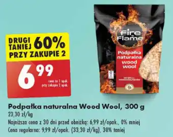 Biedronka Podpałka naturalna Wood Wool 300 g oferta