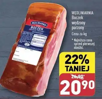 ALDI Boczek wędzony parzony Wędliniarnia Classic oferta