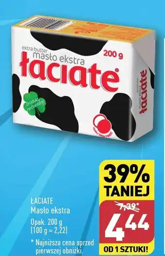ALDI Masło ekstra Łaciate oferta