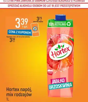 E.Leclerc Napój jabłko-brzoskwinia Hortex oferta