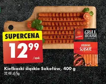 Biedronka Kiełbaski śląskie Sokołów grill house oferta