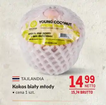 Kokos biały młody