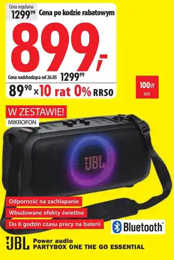 Media Expert Power audio JBL oferta