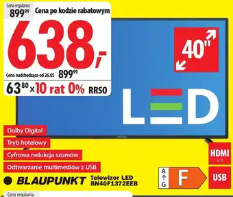 Media Expert Telewizor Blaupunkt oferta