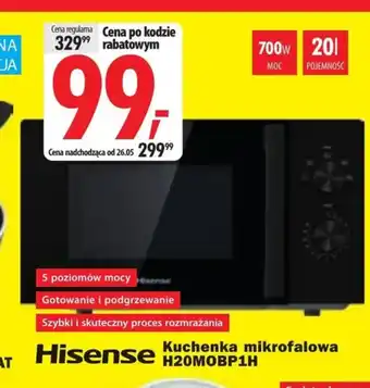 Media Expert Kuchenka mikrofalowa Hisense oferta