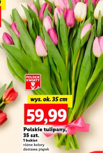 Lidl Bukiet Polskie kwiaty oferta