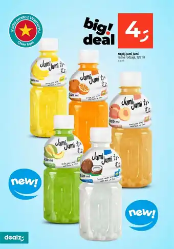 Dealz Napój Jumi Jumi 320ml oferta