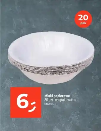 Dealz Miski papierowe 20 szt. oferta