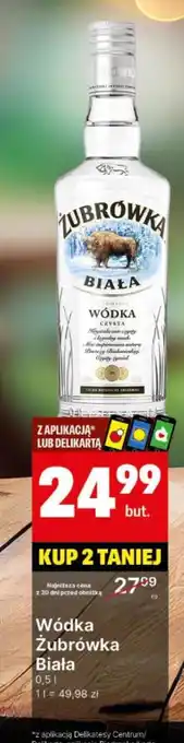 Delikatesy Centrum Wódka Zubrówka Biala oferta