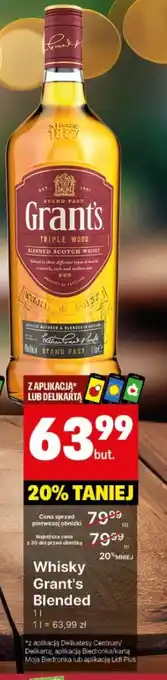 Delikatesy Centrum Whisky Grant's Blended oferta