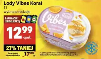 Delikatesy Centrum Lody Vibes Koral oferta
