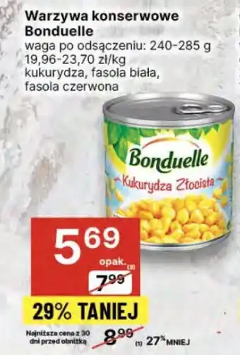 Delikatesy Centrum Warzywa konserwowe Bonduelle oferta