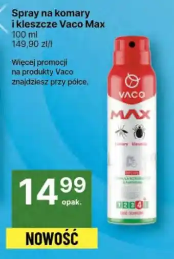 Delikatesy Centrum Spray na komary i kleszcze Vaco Max oferta