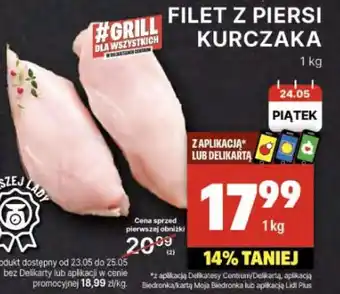 Delikatesy Centrum Filet z piersi Kurczaka oferta