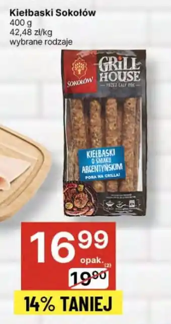 Delikatesy Centrum Kiełbaski Sokołów oferta